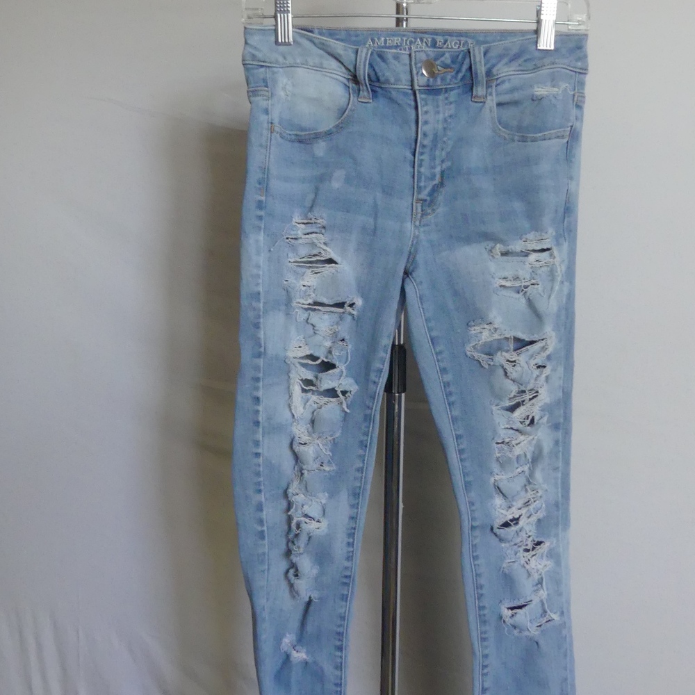 American Eagle Distressed Skinny Jeans
